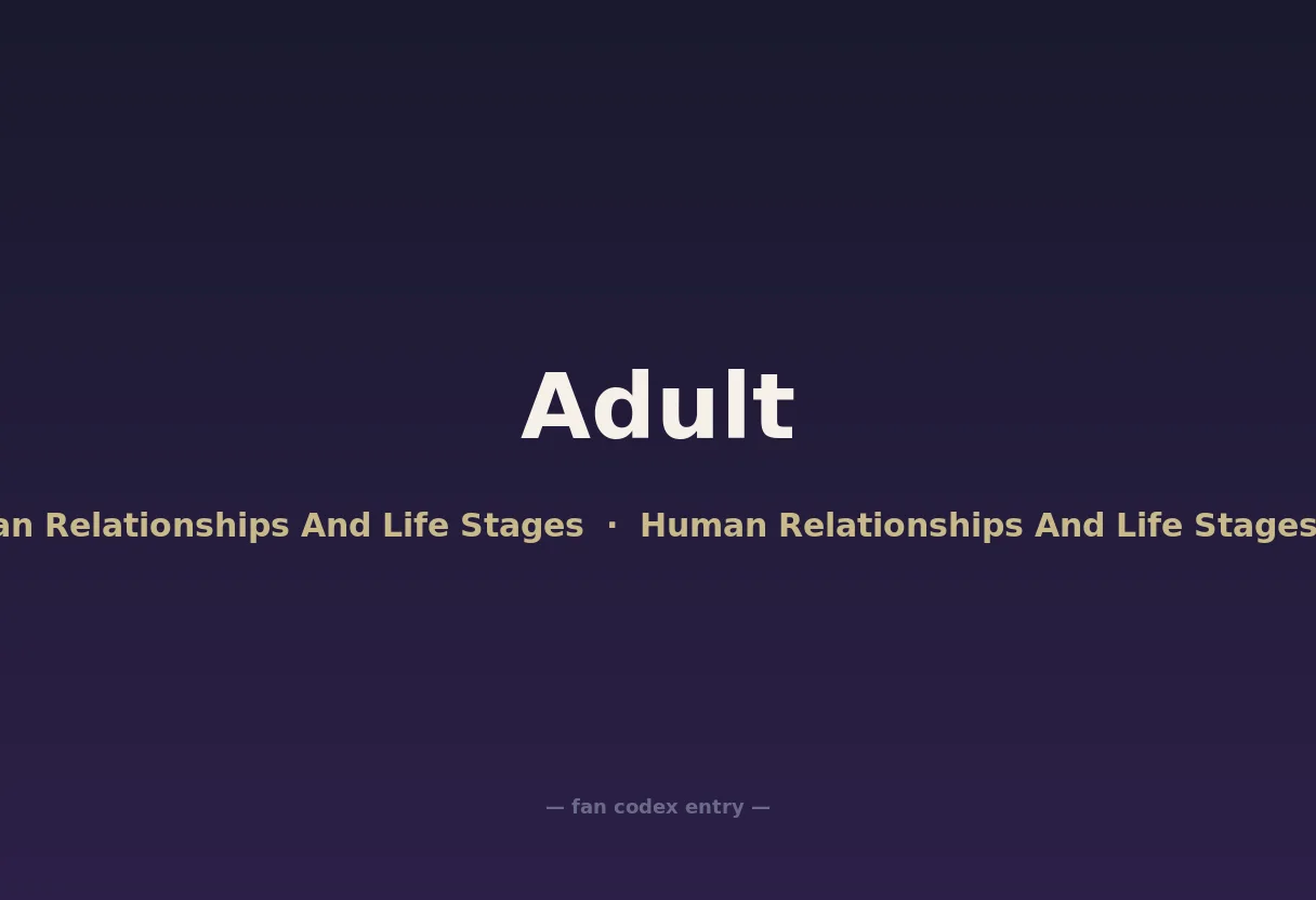 Adult