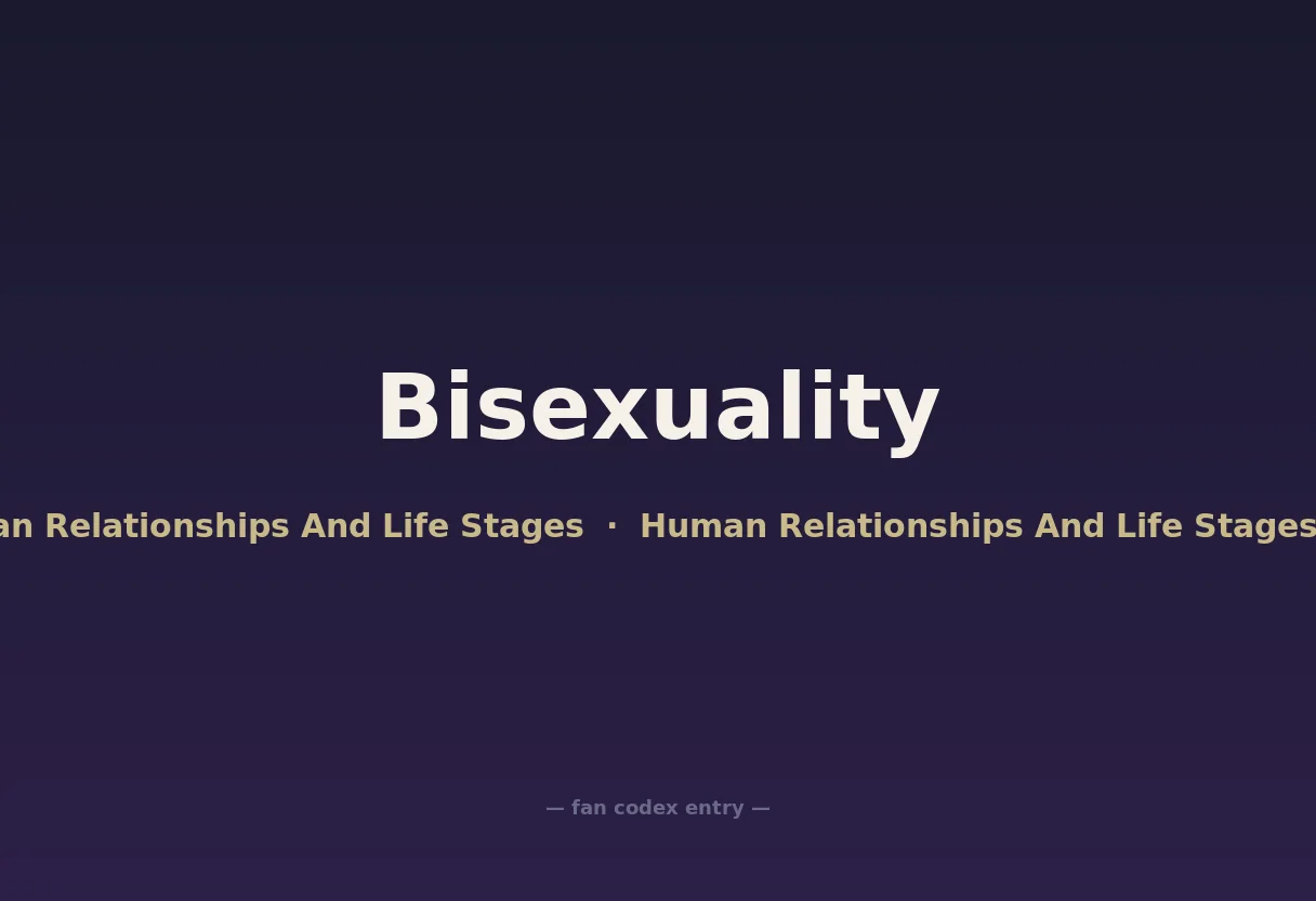 Bisexuality