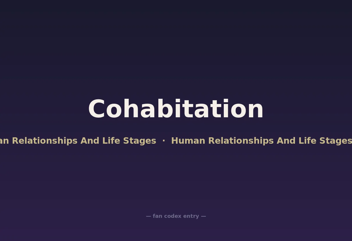 Cohabitation