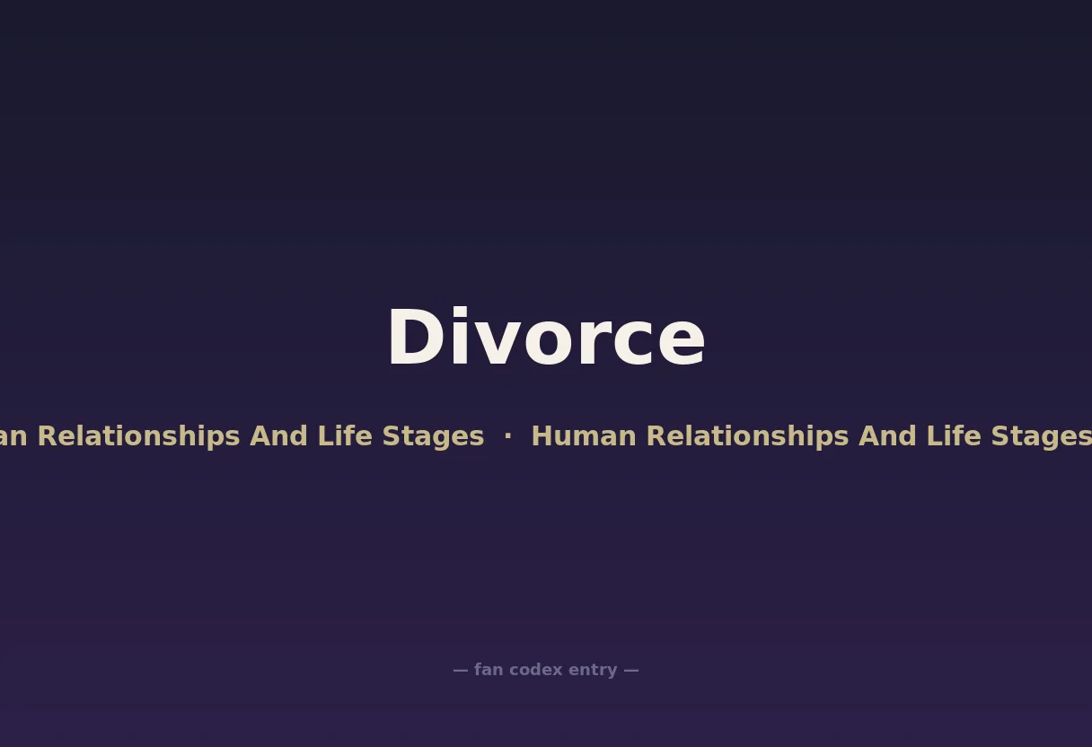 Divorce