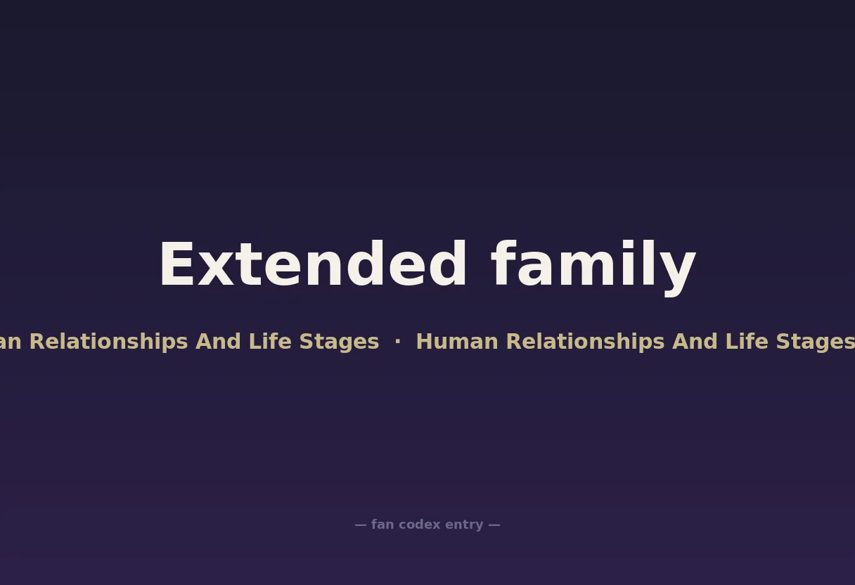 Extended family